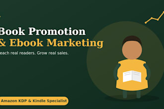 promote your book and boost ebook sales on amazon KDP