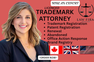 be your licensed US trademark attorney with office action response