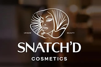 design necessary necessary cosmetics beauty logo