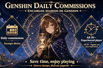 do your genshin dailies, haré tus diarias de genshin