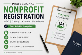 register nonprofit, ngo, charity or 501c3 organization, reinstate 501c3