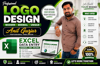 do professional excel data entry and typing work