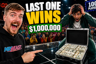 design high CTR youtube thumbnails in mrbeast style