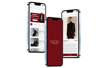 design modern mobile app UI UX and clean app interface