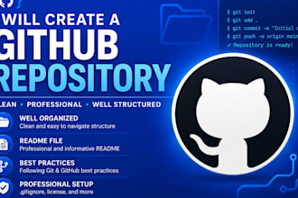 be your github expert for repository management