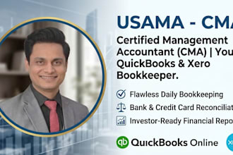 be your expert accountant and bookkeeper in quickbooks and xero