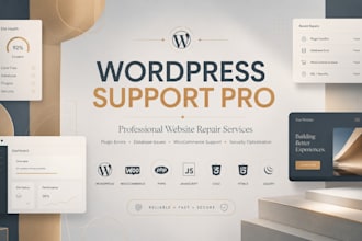 fix wordpress fatal errors, database issues, website recovery fast