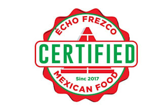 design top quality wonderful mexican food logo