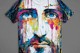 trendy christian t shirt design and faith scripture apparel