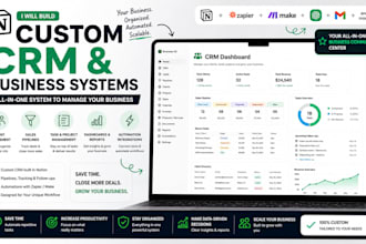 create a complete business system and CRM workspace