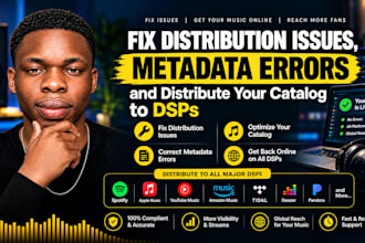 fix distribution issues, metadata errors and distribute your catalog to dsps