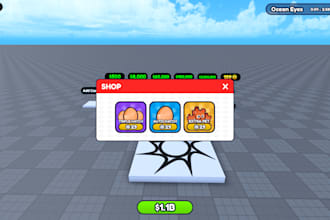 build roblox game, roblox scripts, map, ugc, fix bugs, pet system, inventory