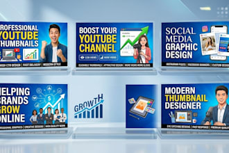 create social media posts and thumbnails