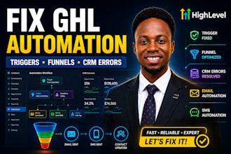 fix gohighlevel workflow automation trigger funnel and CRM issues