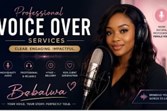 do professional voice narration