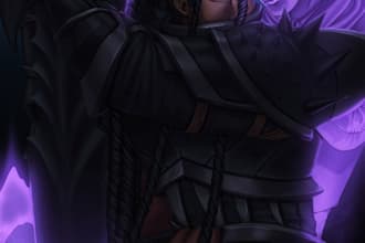 create an illustration of a character of your choice