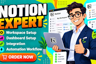 custom notion template notion dashboard notion expert notion workspace notion