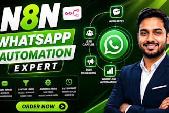 build n8n whatsapp automation to capture leads and boost sales
