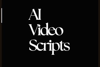 write cinematic ai video scripts for youtube and instagram reels