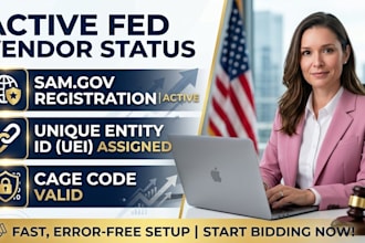do sam gov registration uei number and cage code setup for government contracts