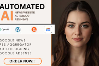 create wordpress autoblog automated news website RSS aggregator