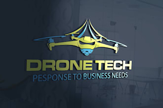 create professional and specially drone logo design