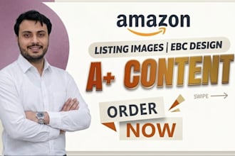 design amazon listing images for new product launch and ranking