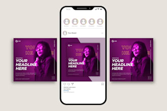 design fashion social media posts for your brand