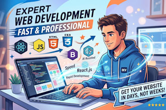 be your expert react website developer