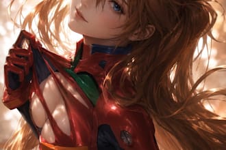 create semi realistic anime ai art and character designs