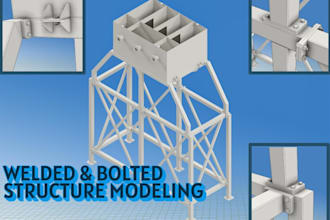 design steel and stainless steel structures and fabrication drawings