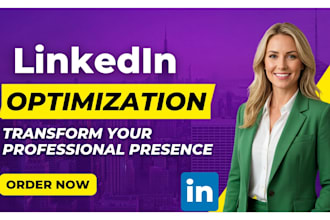 do linkedin profile optimization and personal branding for executives