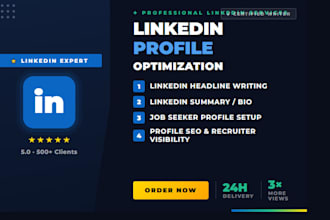 write a linkedin headline and summary that gets you noticed by recruiters