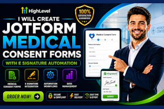create jotform medical consent forms with e signature automation