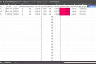 be your expert for excel vba macros and automation