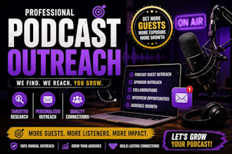 do targeted podcast outreach to grow your podcast audience