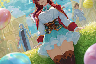 draw anime fan art character illustration