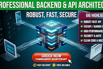 build a rest API using python framework