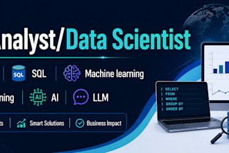 do data analysis using power bi and ml