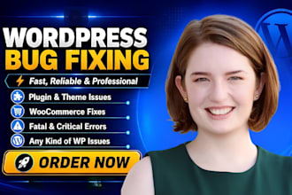 fix wordpress errors bugs or elementor layout issues custom css, worpress issues