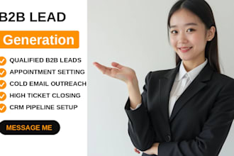 book qualified b2b sales appointments and close high ticket deals