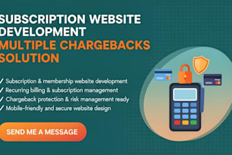 create custom wordpress subscription website and integrate payment system