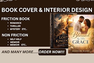 do fantasy, werewolf book cover design, ebook cover for webnovel, and amazon KDP