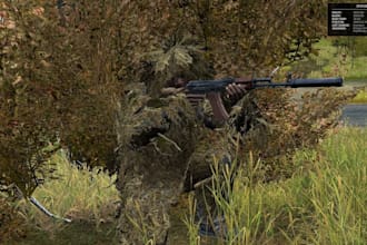 create custom weapons, gear, armo, and immersive content for dayz, arma reforger