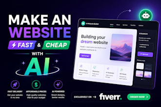 make an website or app with ai