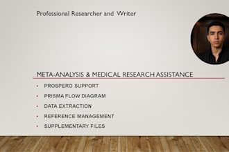 provide systematic review and meta analysis research support