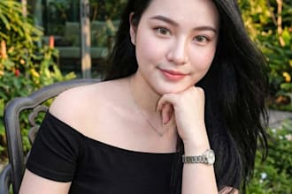 be create realistic fashion photo model image