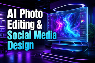 do ai photo editing and social media design