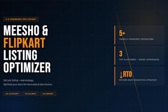 optimise your meesho and flipkart product listings for more sales