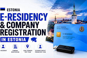 register estonia company and apply estonia e residency
